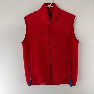 Patagonia red fleece‎ vest